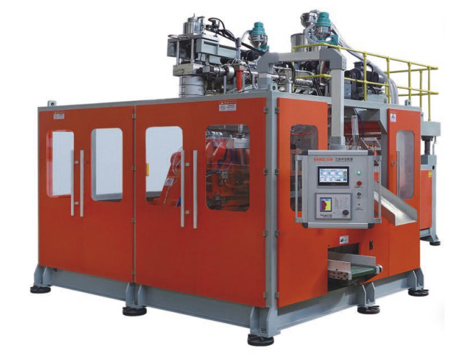 六模高速旋转吹塑机