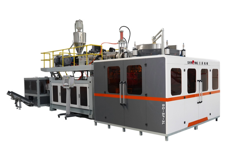 六模高速旋转吹塑机