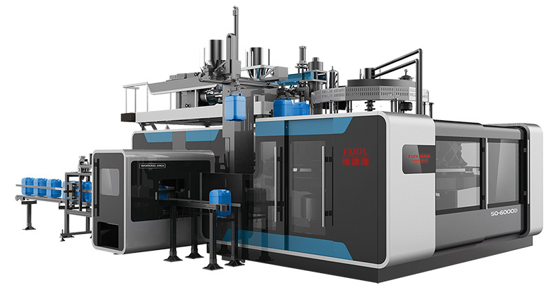 六模高速旋转吹塑机