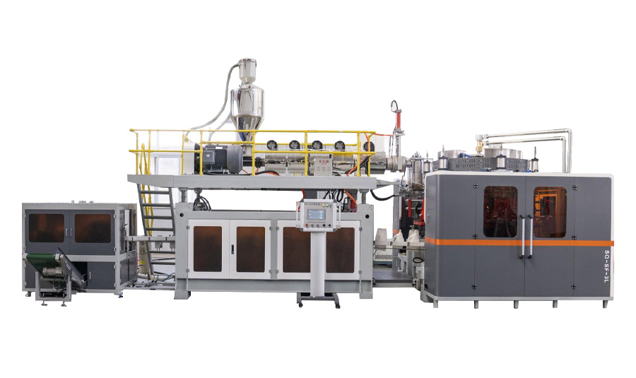 六模高速旋转吹塑机