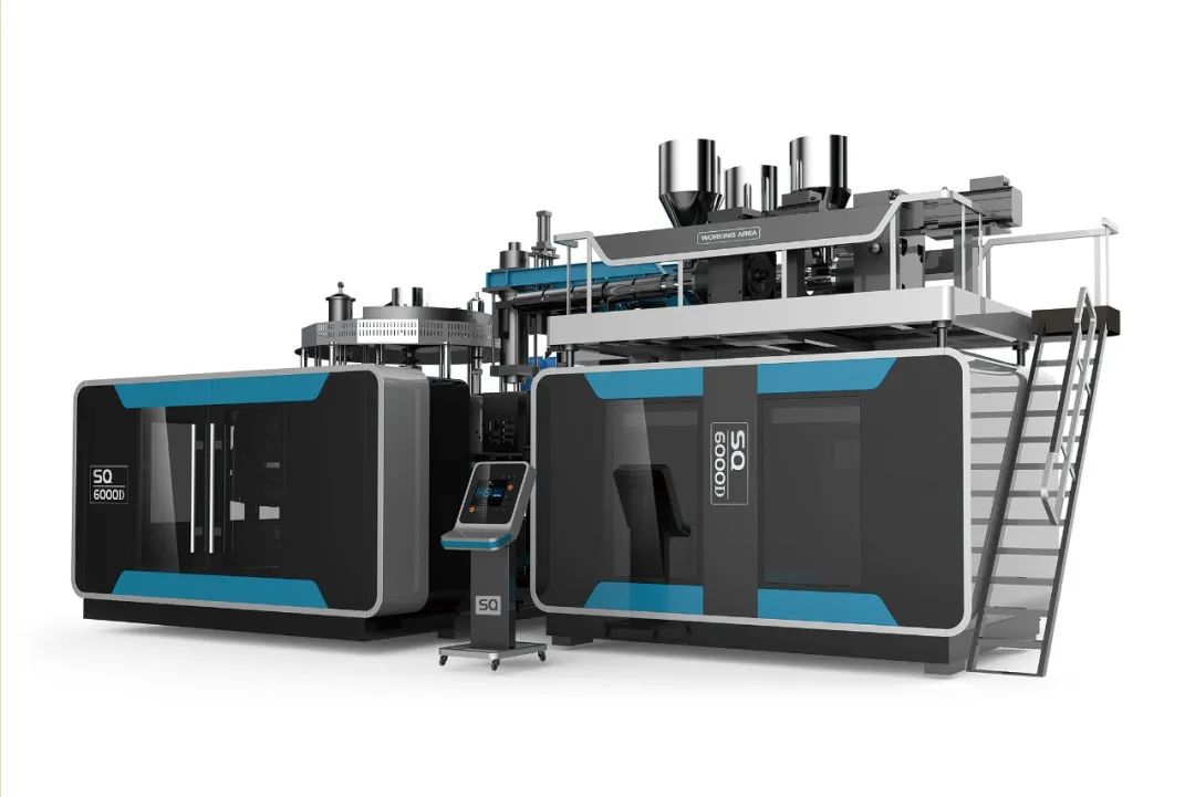 六模高速旋转吹塑机